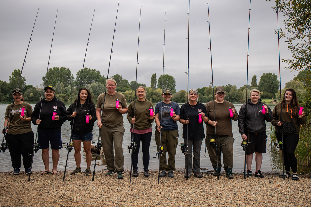Ladies Carp Team England - Proudly sponsored by the AIR Group!